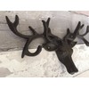 Homes on Trend Shabby Cast Iron Antique Style Rustic Stag