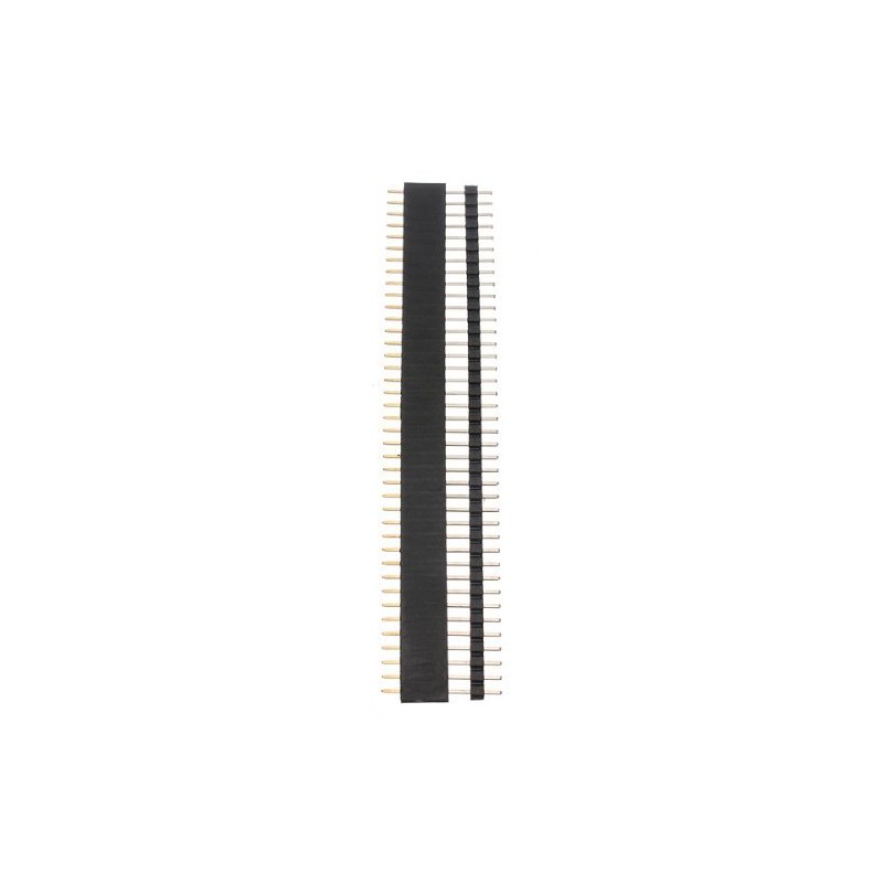 Honbay 40pcs 40 Pin Single Row Male and Female Pin