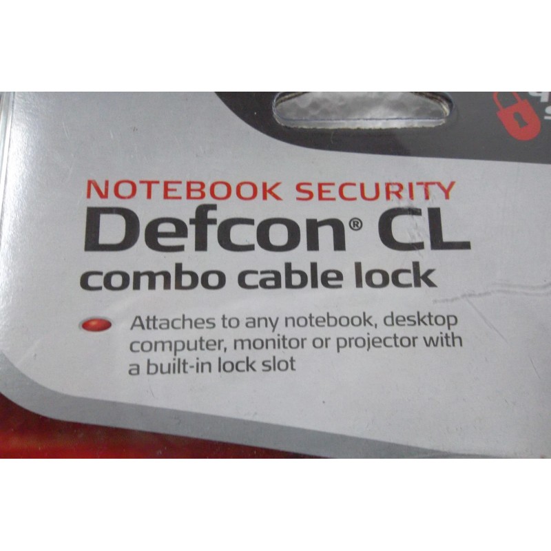 Targus Notebook Monitor PC Security Defcon CL Combo 6.5 ft