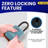 ShurLok SL-600W Numbered Key Storage Combination Lock Box, Blue