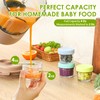 DRKIO DRKIO 20 Pack Glass Baby Food Storage Containers 4