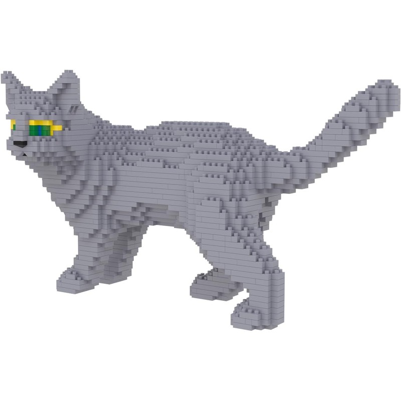 Larcele 1131 Pieces Micro Building Blocks Toy Kit, Mini Cat