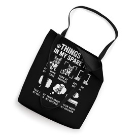 Things I Do In My Spare Time Funny French Bulldog Lover Tote Bag