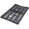 OFFIDIX Large Zippered Key Case,Leather Portable Key Cabinet, 40 Key