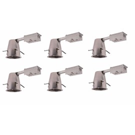 Elitco Lighting ICAT4R-T24LED-6PK recessed-Light-Fixture 4" ICAT REMODEL HOUSING, 120V, T24 Connector,LED RETROFIT ONLY 6 Pack