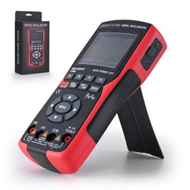 Ovshnrr Digital Oscilloscope Multimeter 2 in 1, Handheld Digital Oscilloscope, 10MHz Bandwidth 48MSa/s Sample Rate, Auto Calibration Function DC/AC Voltage/Current Test