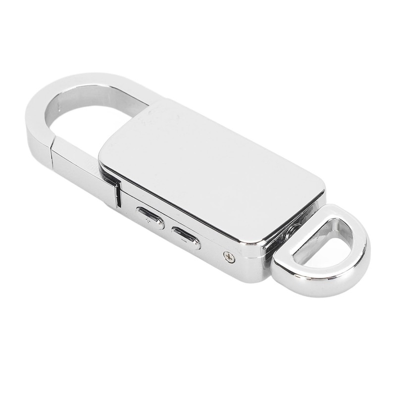 Voice Recorder HD Noise Reduction HiFi MP3 Player Keychain Voice