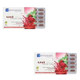 Dermoscent UTI-Zen | Double Pack | 2 x 30 Chewable Tablets | Supplementary Feed for Dogs and Cats | With Cranberry Powder | Can Help Support the Function of the Urinary Tract