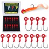 THKFISH Jig heads fishing bait hook kit soft bait hooks,