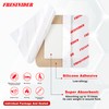 FRESINIDER Silicone Foam Dressing with Adhesive Border – Wound Dressing