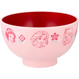 新 ディズニー プリンセス 塗 汁椀 M 子供用 食器 ピンク 114519