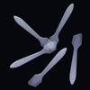 Senkary 200 Pack Small Cosmetic Spatulas 3.2 Inch Mini Makeup