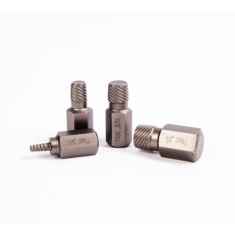 LONKER Screw Extractor and Drill bit kit, Broken Bolt Extractor,