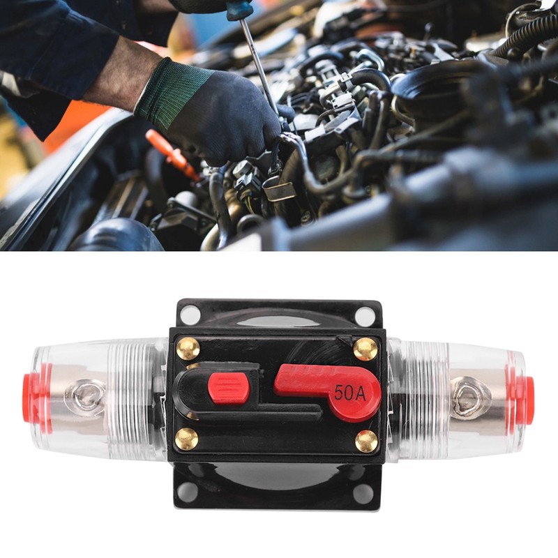 12-24V Car Auto Accessory Audio Amplifier Reset Circuit Breaker Fuse