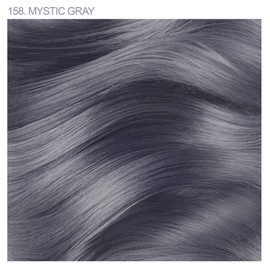 Adore Semi Permanent Hair Color - Vegan and Cruelty-Free Gray Hair Dye - 4 Fl Oz - 158 Mystic Gray (Pack of 1)