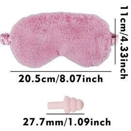 3Pack Silk Sleeping Masks for Women, Blackout Sleep Eye Mask, Soft Night Mask, Fluffy Eye Covers with Travel Pouch, Sleep Blindfold for Women Kids(Pink/Purple/Grey/Burgundy)