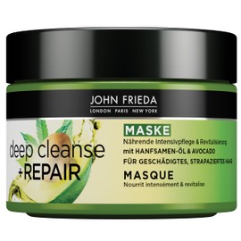 John Frieda Repair & Detox Conditioner for Damaged Hair, with Avocado Oil and Green Tea