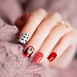 Nail Polish Art Strips 18 Wraps Decal DIY Manicure Pedicure Flower Design Pattern Wedding Bachelorette Prom Party