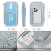 SEPWIK Travel Passport Wallet RFID Family Passport Holder with Hand