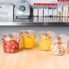 Tablecraft Airtight Glass Jars