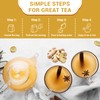 Turmeric Ginger Cinnamon Tea Bags, Turmeric Ginger Herbal Tea, No