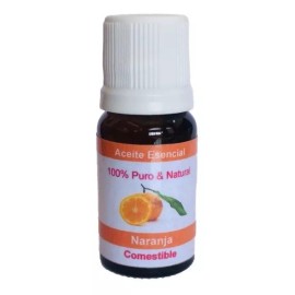 Naturalcare Aceite Esencial Naranja Comestible 100%  Puro Natural 10ml