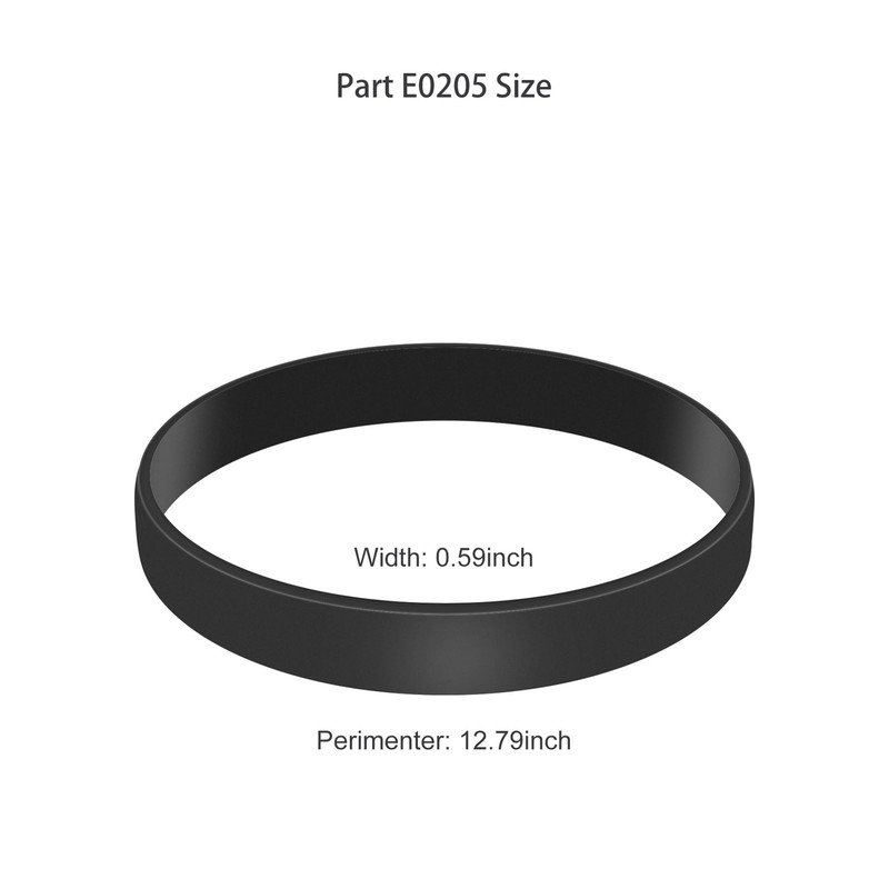 Cherimo Part E0205,Replacement Belts Compatible with Eureka PowerSpeed Bagless Upright