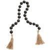 Deco 79 Glass Handmade Round Beaded Garland with Tassel with