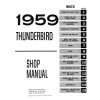 1959 Ford Thunderbird Shop Manual