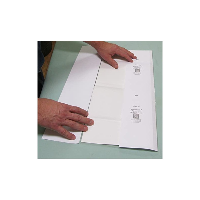 50-9 1/2" x 20" Brodart Fold-On Book Jacket Covers -