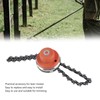 Walfront Multifunctional Spiral Chain Trimmer Head Replacement Head Garden Lawn