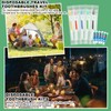 HAIFOTRVA Disposable Toothbrushes with Toothpaste and Floss,50 Pcs 3 in