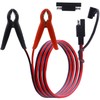 LANMINGLEL Crocodile Clip to SAE Connector 14AWG Battery Crocodile Clip