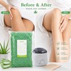 Hard Wax Beads for Hair Removal – Strawberry Formula Wax
