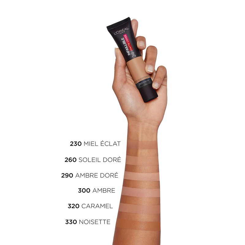 L'Oréal Paris Make Up Infaillible 32H Mat Cover, Opaque Primer,