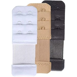 SAMGU Bra Extenders 2 Hook / 3 Hook / 4 Hook / 5 Hook Soft Elastic Bra Strap Extensions