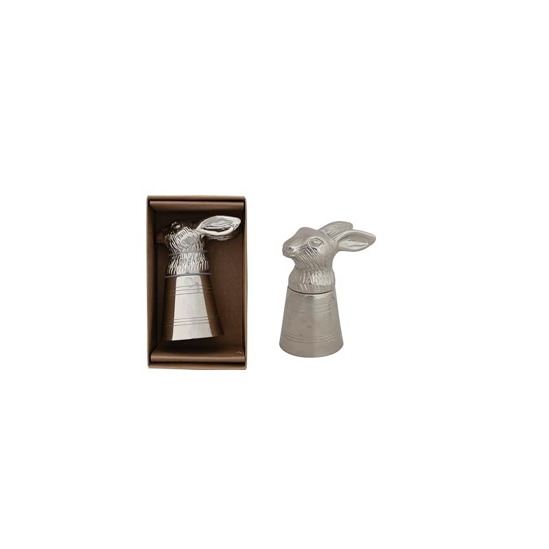 Creative Co-Op, Nickel 2 oz. Cast Aluminum and Stainless Steel