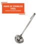 IMUSA USA Ladle, 8 oz, Silver