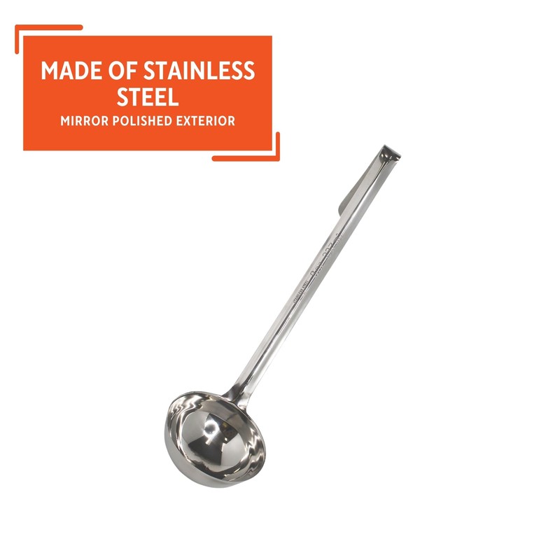 IMUSA USA Ladle, 8 oz, Silver