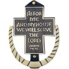 Door Knocker - As for Me and My House 817