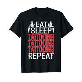 Tattoo Artist Inked Life Gift Design for Tattooed Ink Lovers T-Shirt
