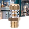 10PCS Brass Pneumatic Muffler BSPT Male Thread Solenoid Valve Silencer