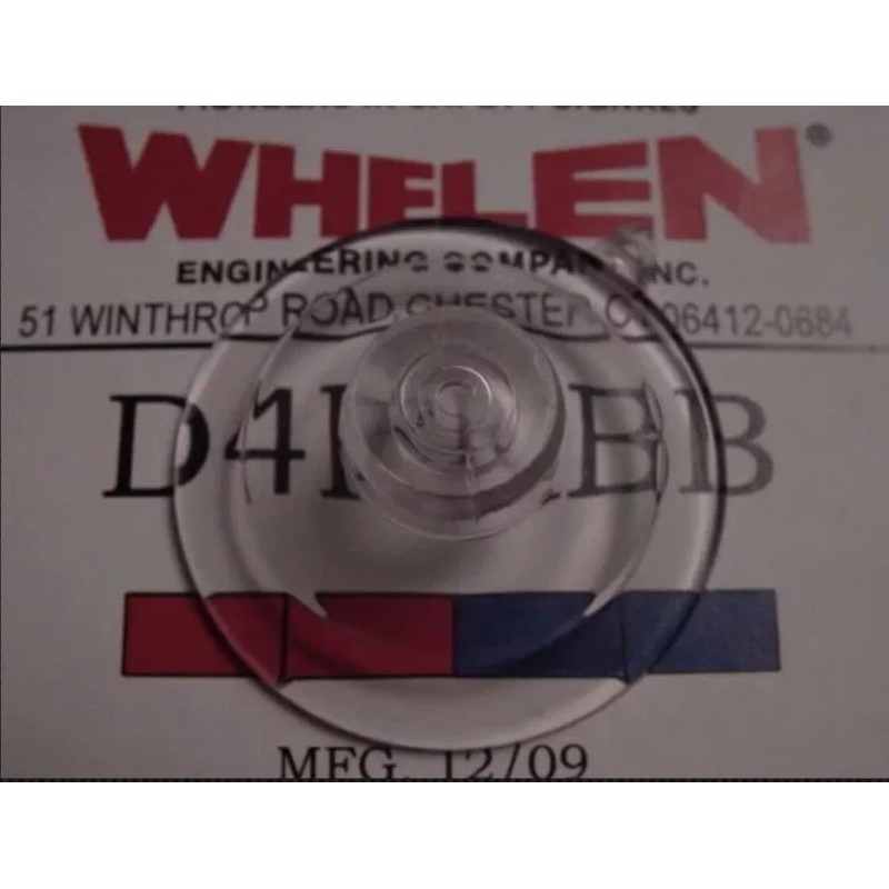 Whelen New SUCTION CUPS Whelen Federal Signal Code3 Dash Light