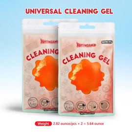 YOPINSAND Car Cleaning Gel, 2 Pack Car Cleaning Putty, Universal Auto Deatiling Tools, Reusable Interior Cleaner for Car Keyboard Air Vent, Car Slime Cleaner Dust Cleaning Gel