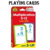 School Zone - Multiplication 0-12 Flash Cards - Ages 8+,