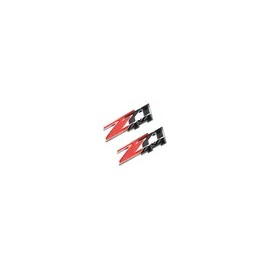 Emblema Z71 4x4 De Abs Para Chevy Gmc Silverado Negro