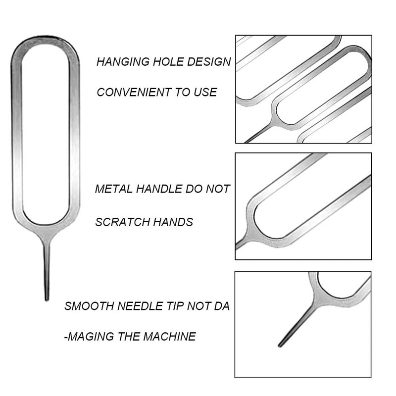 Lmyzcbzl SIM Card Removal Tool, 17 Pieces SIM Card Slot