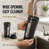 Protein Shaker Bottle, 600 mL Mixing Cup with Mixing Ball,