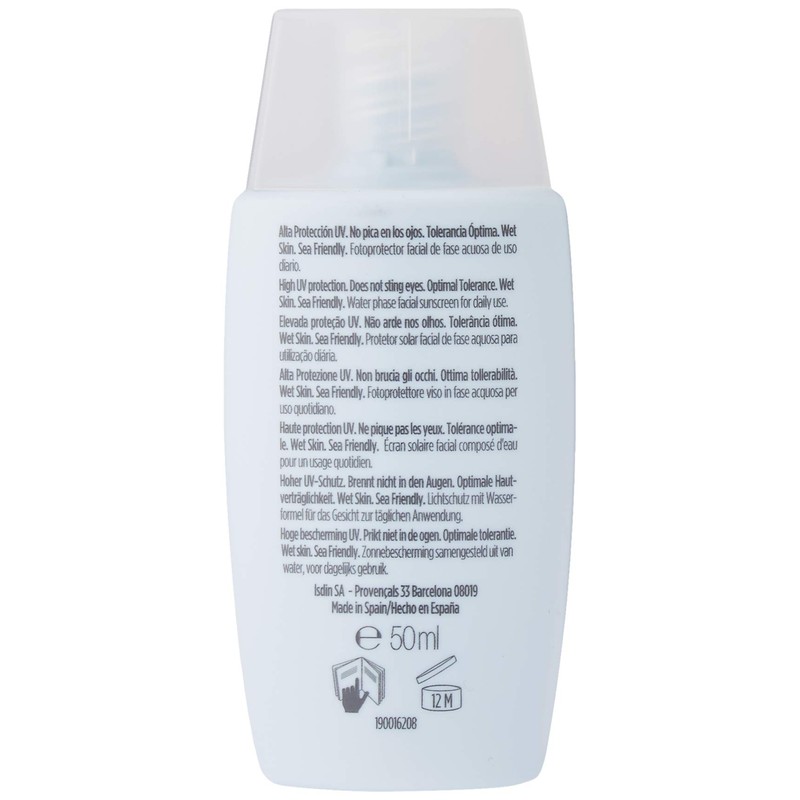 Very high UVA/UVB HE-VL IR-A sun protection face protection