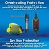 VCRAZE Super Compact 50W Fish Tank Heater, Submersible Aquarium Heater